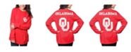 Pressbox Women's Crimson Oklahoma Sooners The Big Shirt Oversized Long Sleeve T-shirt